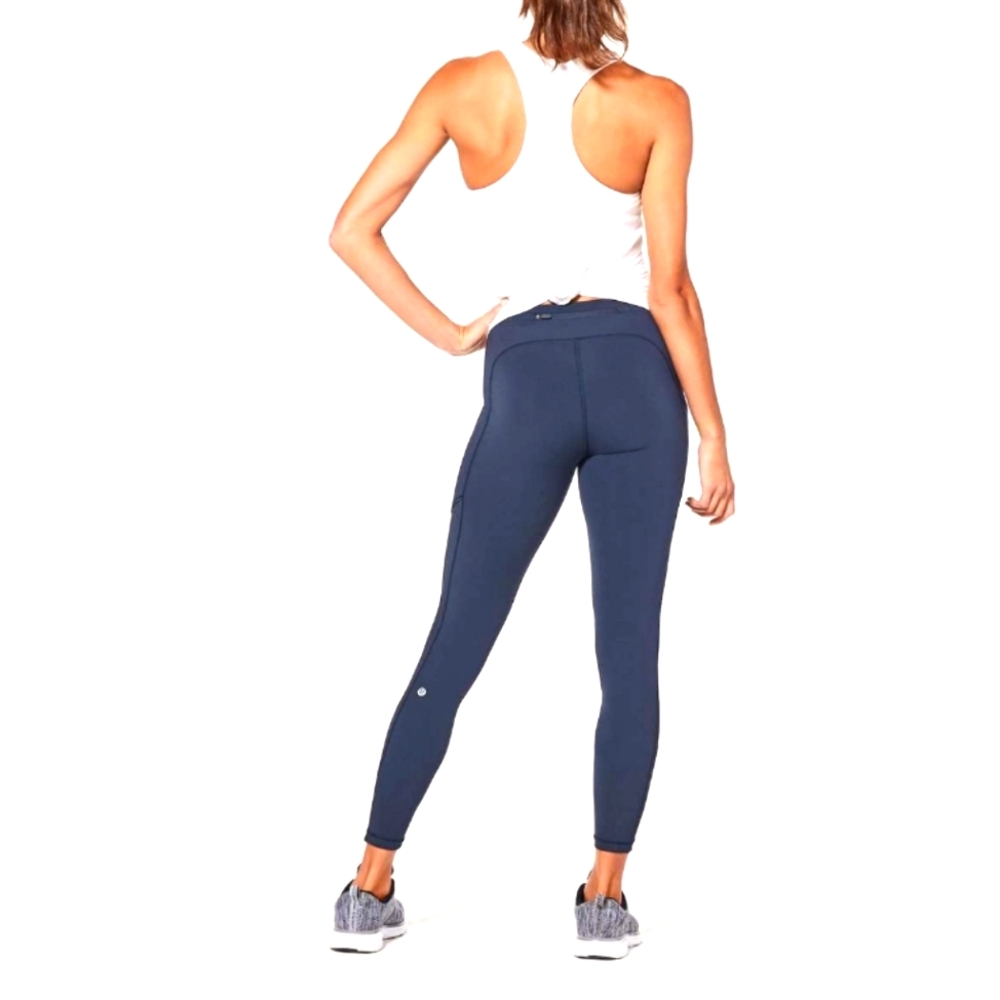 Lululemon Speed Up Tight Leggings Size 4 Full-On Luxtreme 28" True Navy Blue